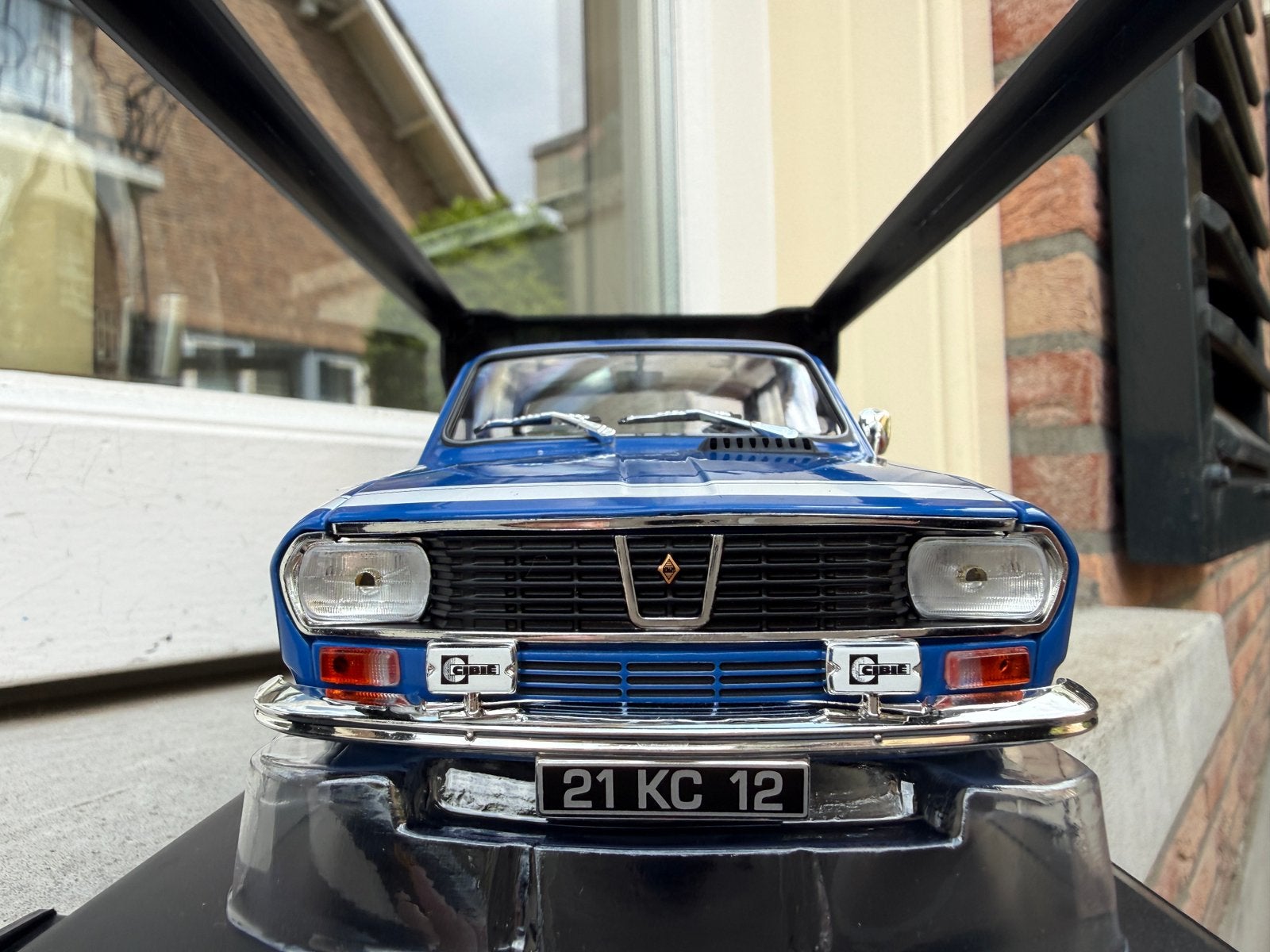 1:18 Renault 12 Gordini bleu de France 1971 Norev 185210, Auto, Norev, 70-72 Av. de Bohlen, Vaulx-en-Velin, 69120, France, Norev