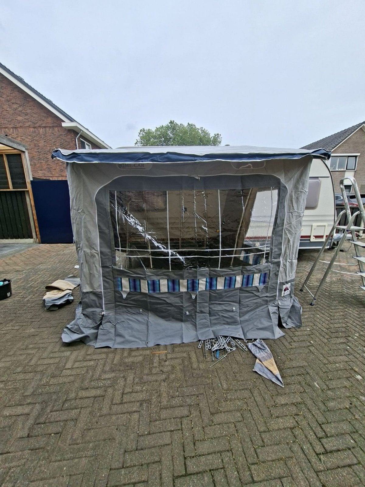 Dorema wintervoortent, Caravans en Kamperen, Ophalen, Zo goed als nieuw, PVC, Dorema