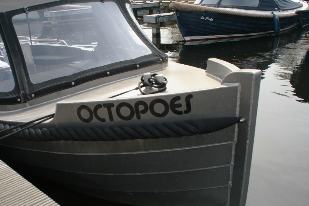 Alufleet (MLV) Sloep 5.70 - Octopoes, Ophalen, Gebruikt, Aluminium, Buitenboordmotor