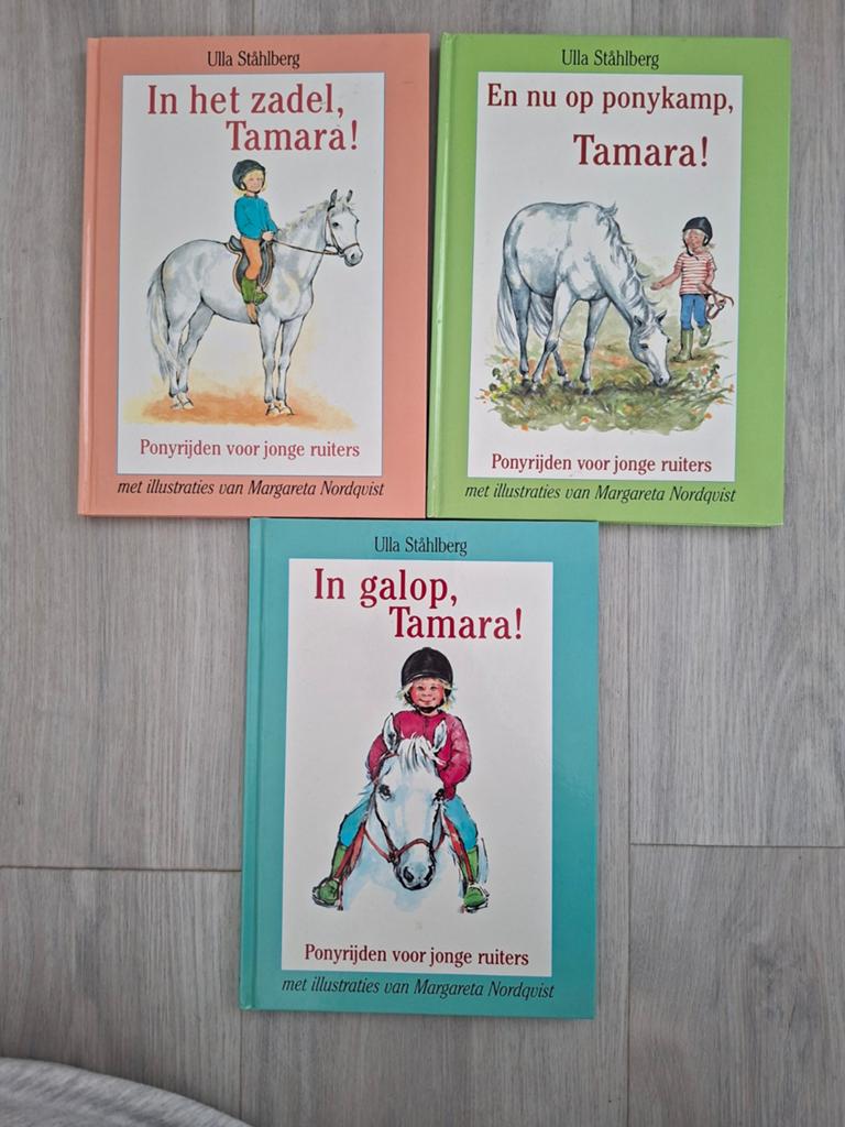 Tamara paardenboeken set - Ulla Ståhlberg (3 boeken), Ophalen of Verzenden