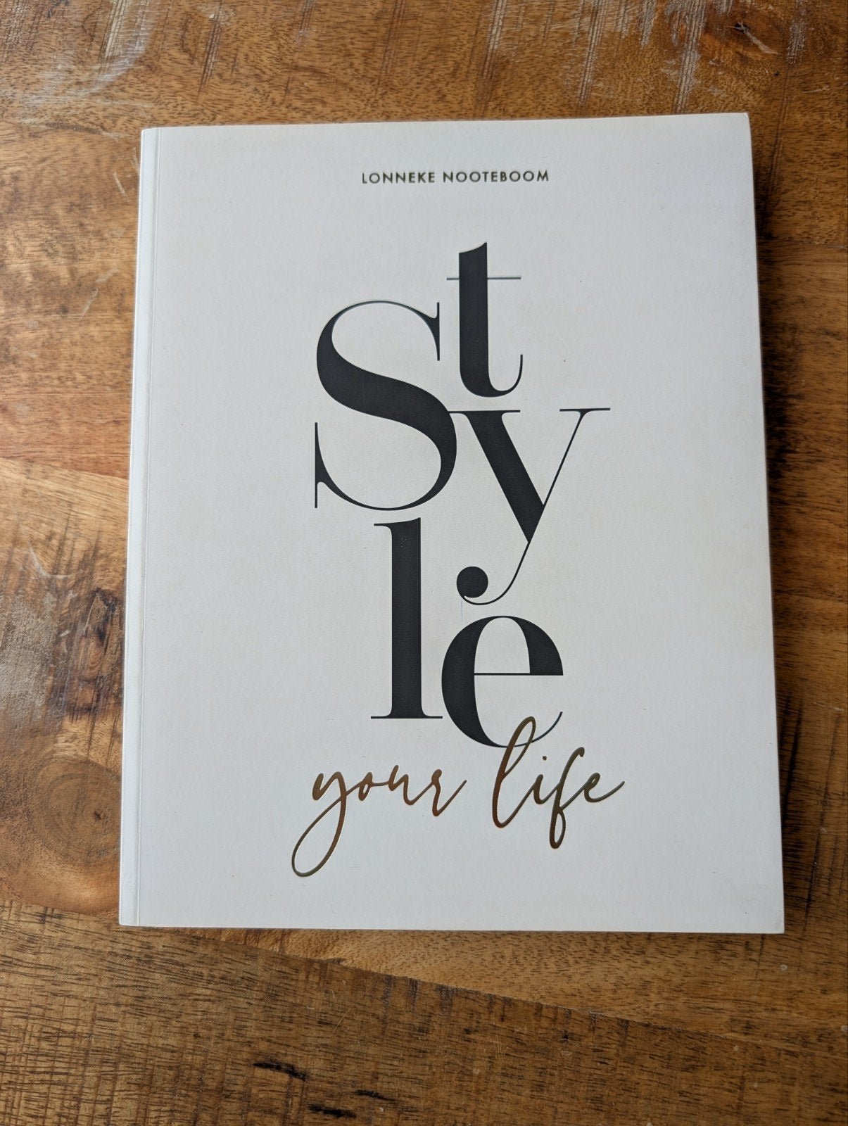 Stijl je leven - Lonneke Nooteboom, Ophalen of Verzenden, Zo goed als nieuw, Lonneke Nooteboom, Nederland