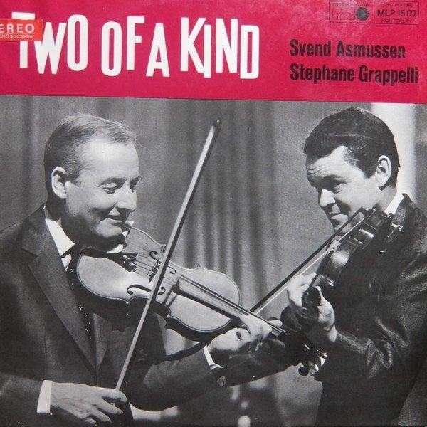 LP - Svend Asmussen & Stephane Grappelli* ‎– Two Of A Kind, Cd's en Dvd's, Vinyl | Jazz en Blues, LP, Gebruikt, Ophalen of Verzenden