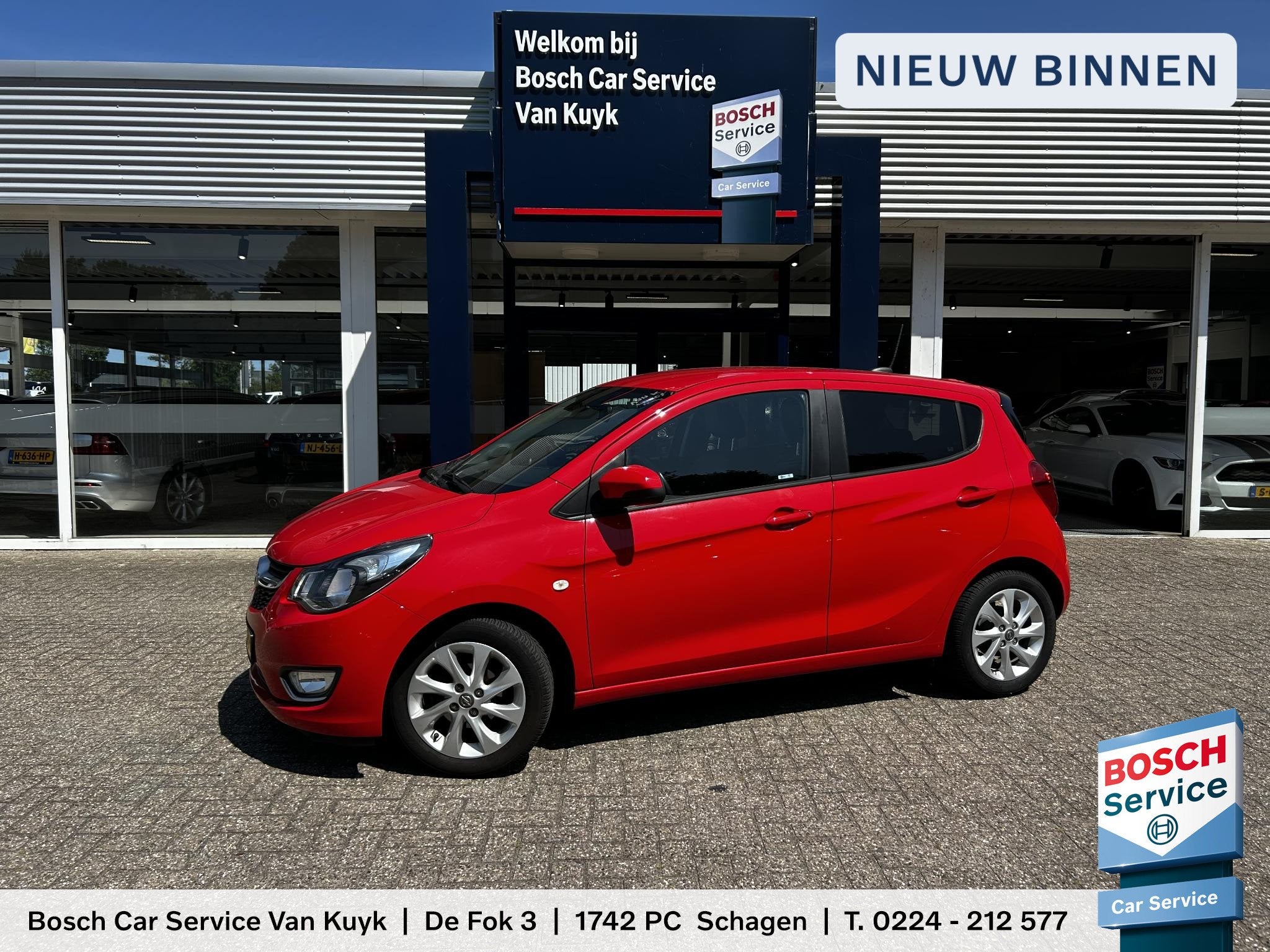 Opel KARL 1.0 ecoFLEX Innovation / NL-Auto / AUTOMAAT / Binn, Auto's, 839 kg, Stof, Gebruikt, 23 km/l