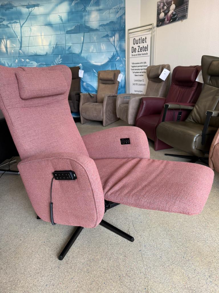 Luxe Prominent sta op relax massage stoel gratis bezorging, Ophalen of Verzenden, Nieuw, Stof, Ruim 100 kort gebruikte modellen met garantie