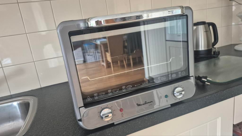 Moulinex Uno kleine oven, Witgoed en Apparatuur, Ovens, Zo goed als nieuw, Vrijstaand, Oven, Minder dan 45 cm, Ophalen
