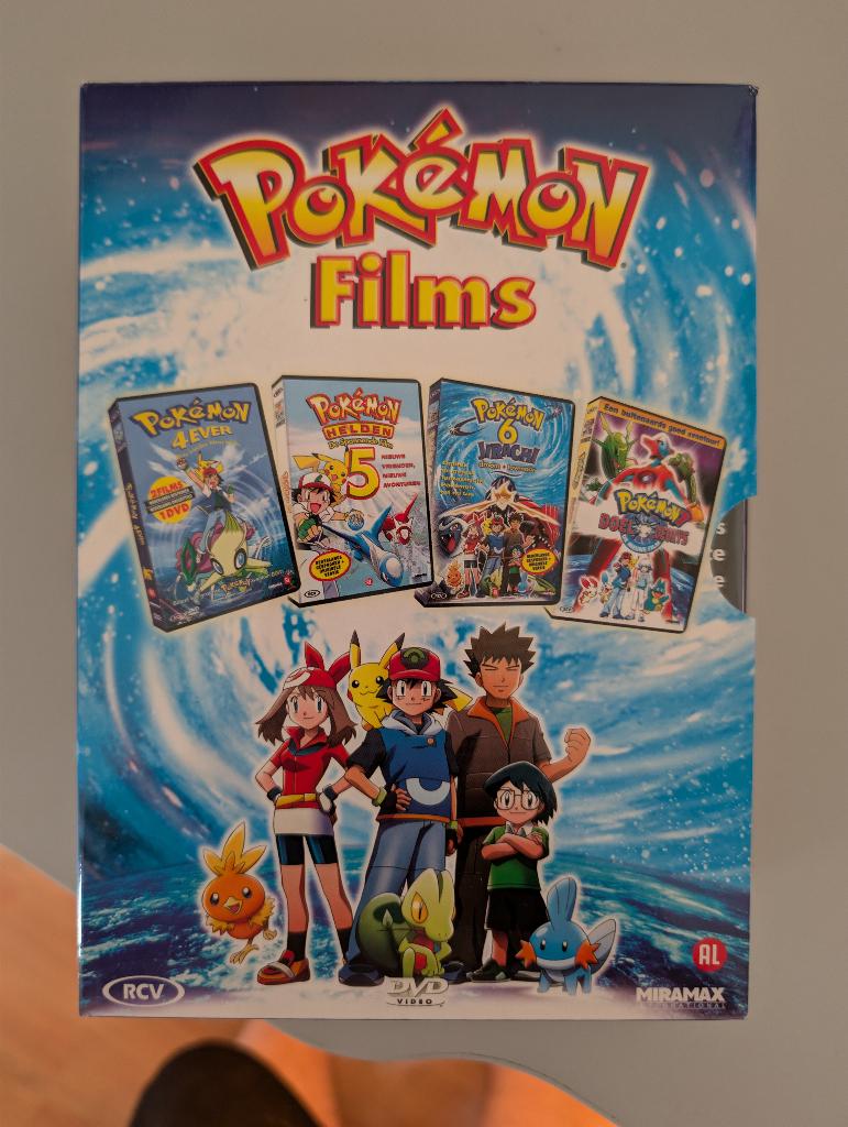 De Pokémon Films (Pokemon 5 / 6 / Jirachi en doel Deoxys, Cd's en Dvd's, Alle leeftijden, Ophalen, Zo goed als nieuw