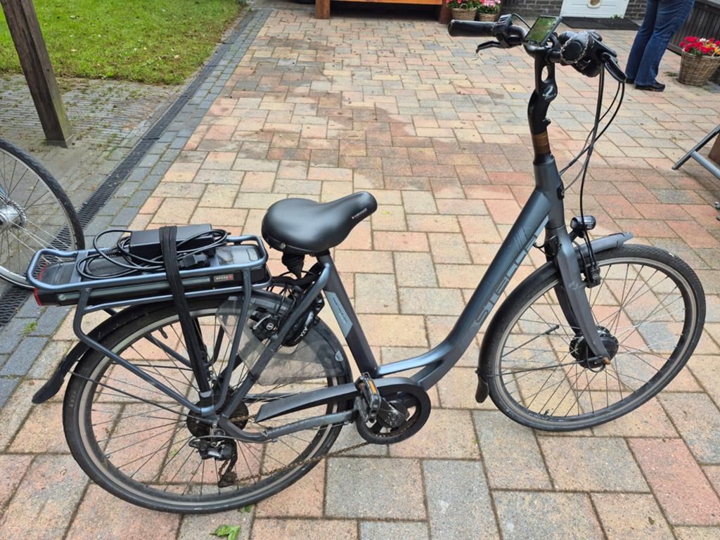 Stella dames e bike., Gebruikt, 51 tot 55 cm, 30 tot 50 km per accu, Ophalen