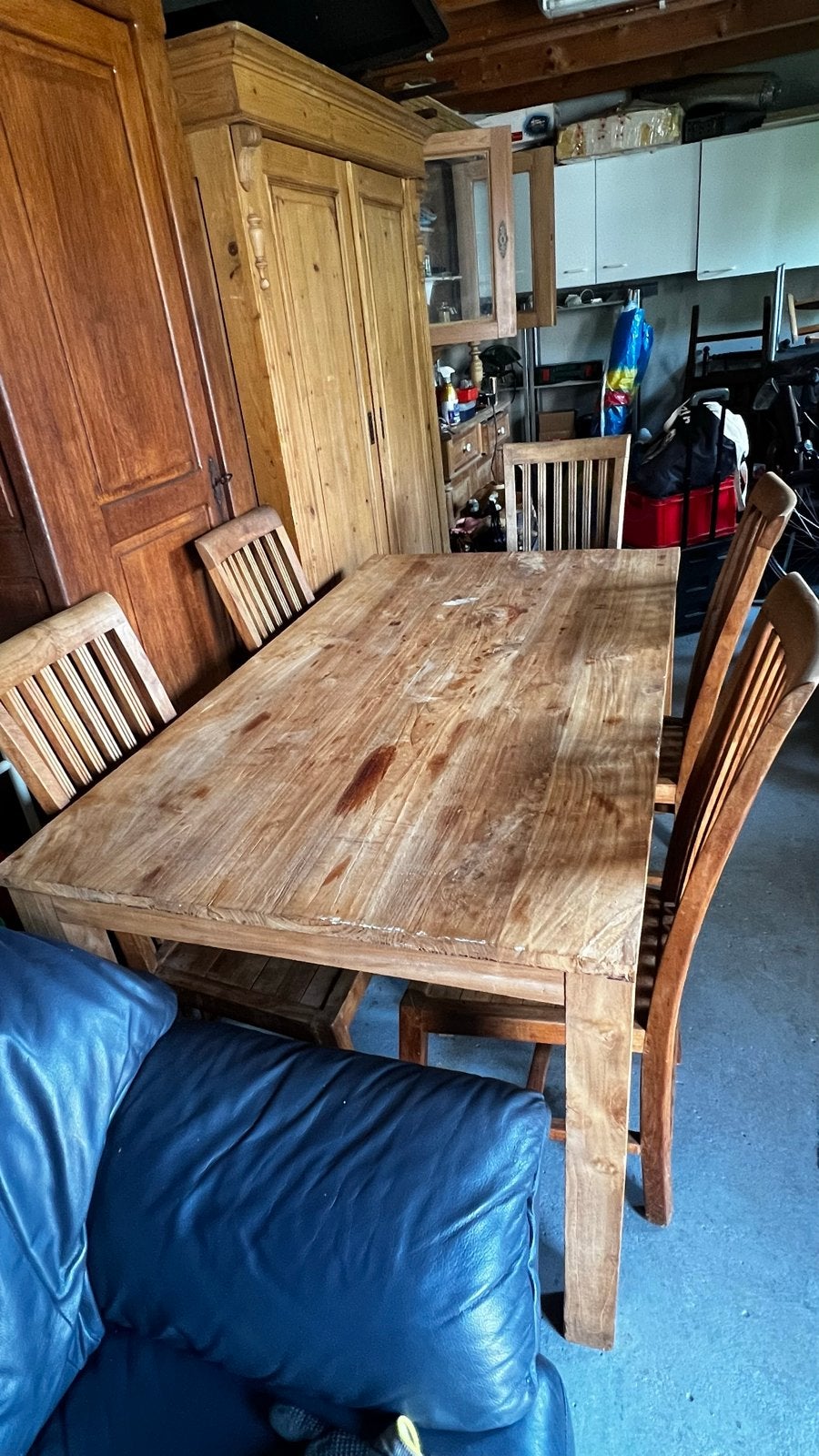 Houten eettafel 90x180 cm gebruikt, Huis en Inrichting, Tafels | Eettafels, Ophalen, Gebruikt, 50 tot 100 cm, 150 tot 200 cm