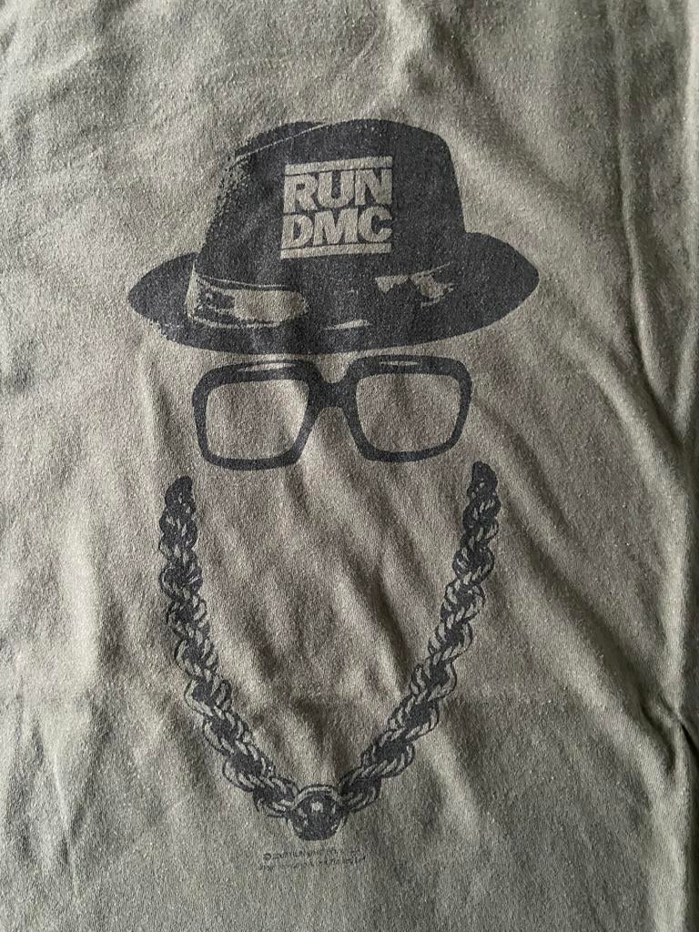 T-shirt Run DMC - XL, Ophalen of Verzenden, Zo goed als nieuw, Maat 56/58 (XL), Groen