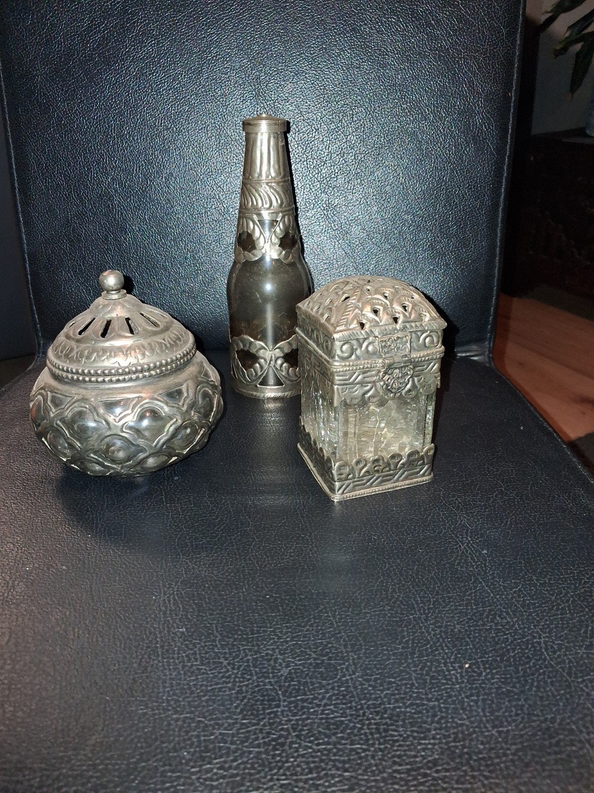 3 leuk potjes, Minder dan 50 cm, 50 tot 100 cm, Ophalen of Verzenden, Glas