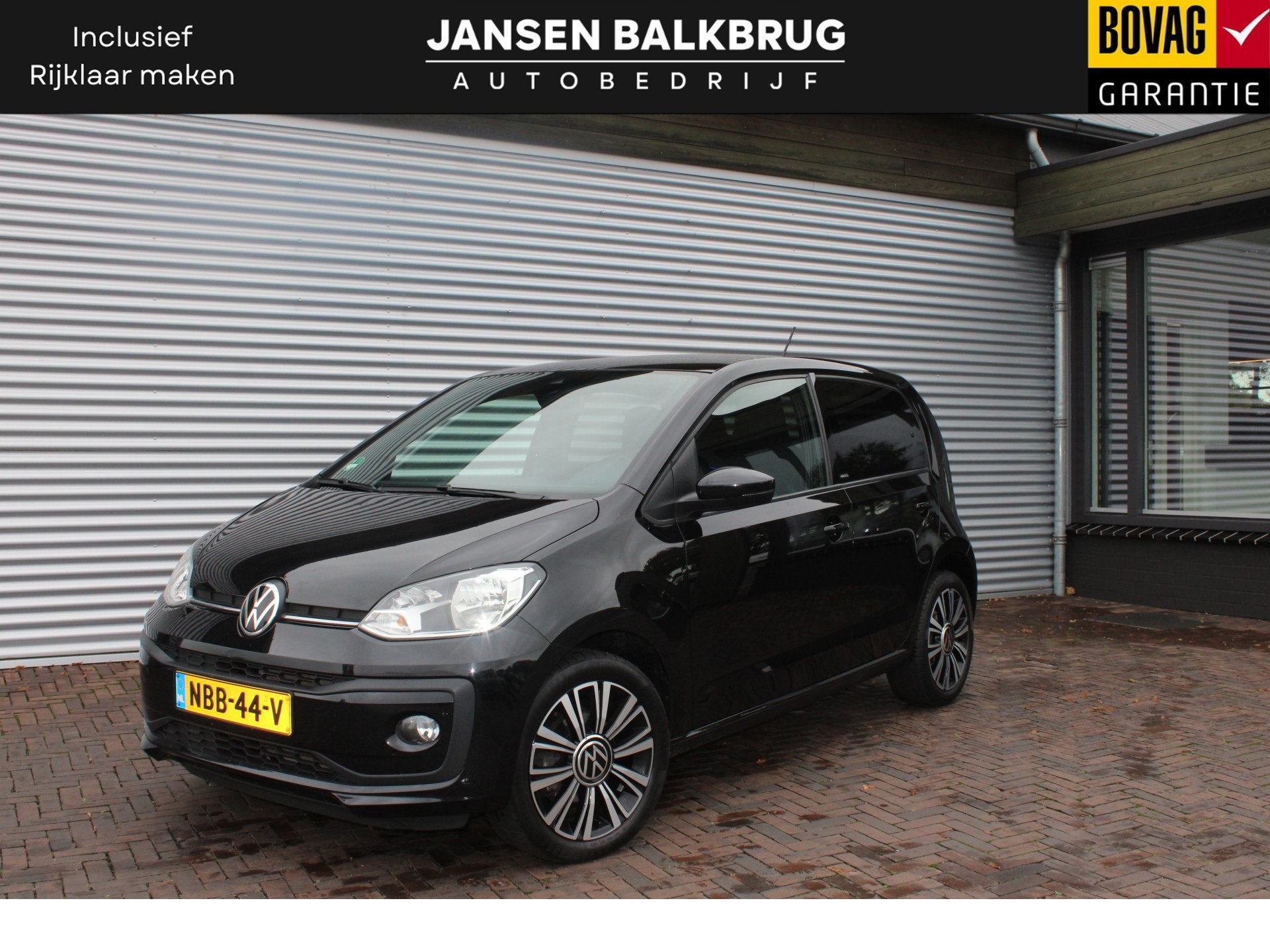 Volkswagen up! 1.0 beats (bj 2020), Auto's, Voorwielaandrijving, Dealer onderhouden, Stof, Gebruikt