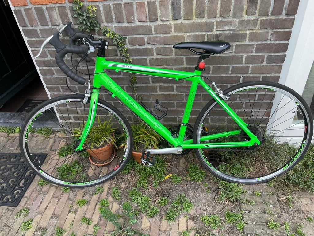 Vuelta Elite racefiets groen, Fietsen en Brommers, Fietsen | Racefietsen, Gebruikt, 10 tot 15 versnellingen, Heren, Aluminium
