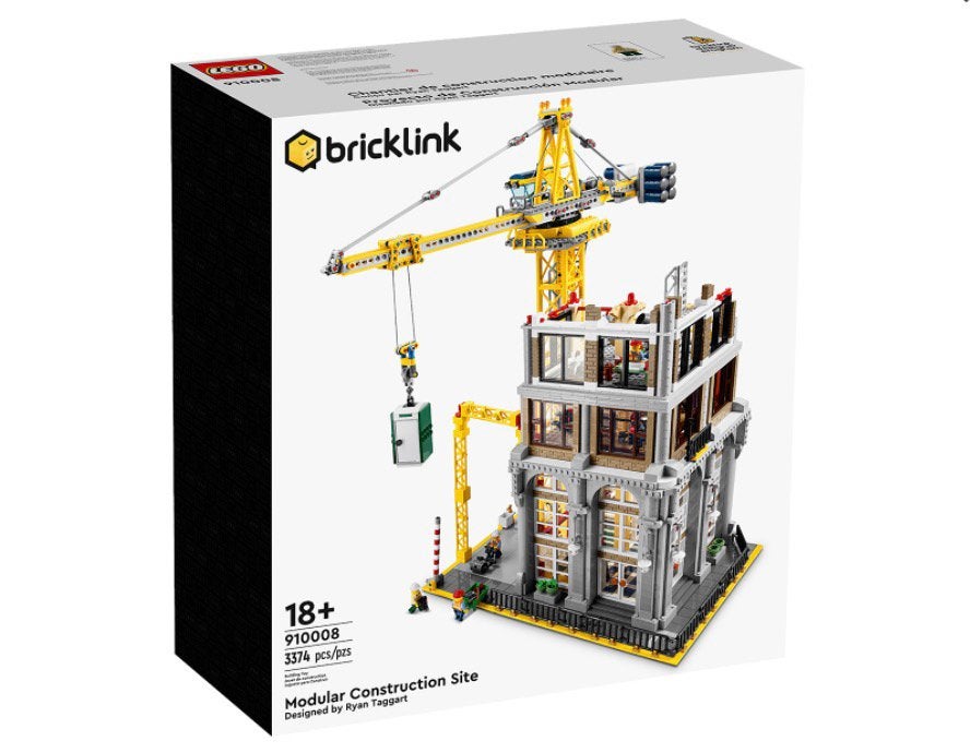 Lego Bricklink 910008 Modulaire bouwplaats - Nieuw in doos, Overige thema's, Lego, Nieuw, Ophalen of Verzenden
