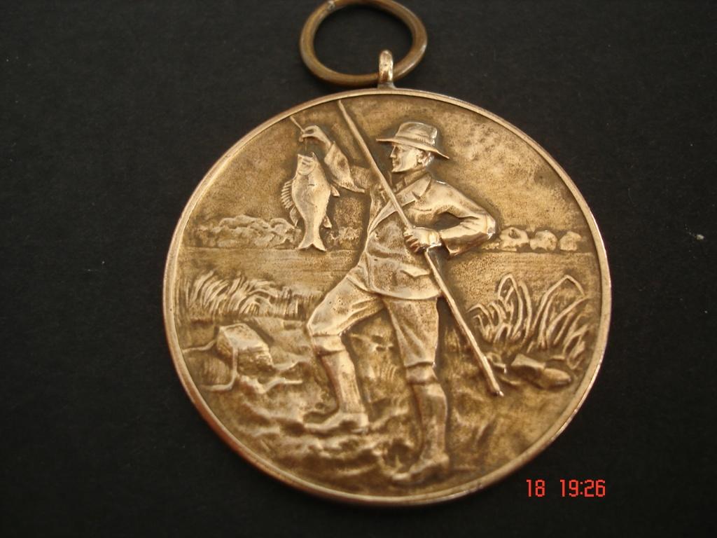 Hengelsport medaille, Ophalen of Verzenden, Overige materialen
