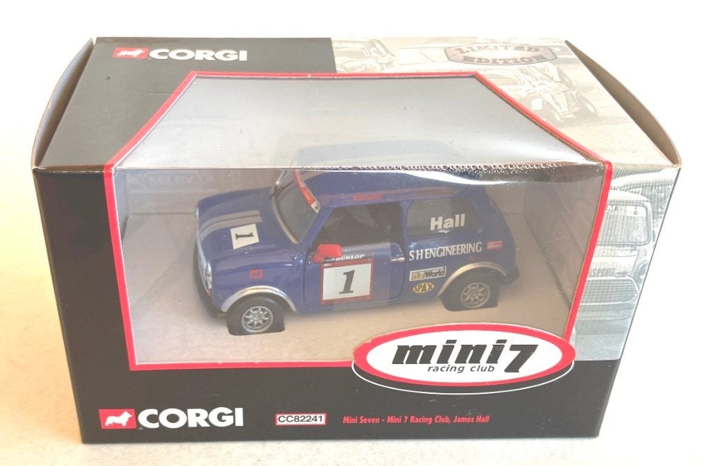 Mini Seven - Mini 7 Racing Club James Hall Corgi CC82241., Ophalen of Verzenden, Zo goed als nieuw, Auto