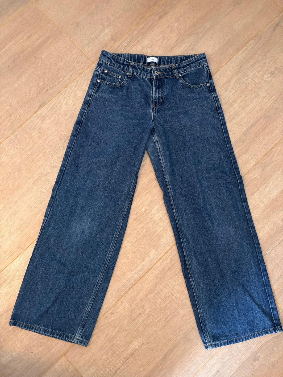Mooie meiden-dames spijkerbroek van Grunt maat 27, Blauw, Ophalen of Verzenden, Zo goed als nieuw, Maat 34 (XS) of kleiner
