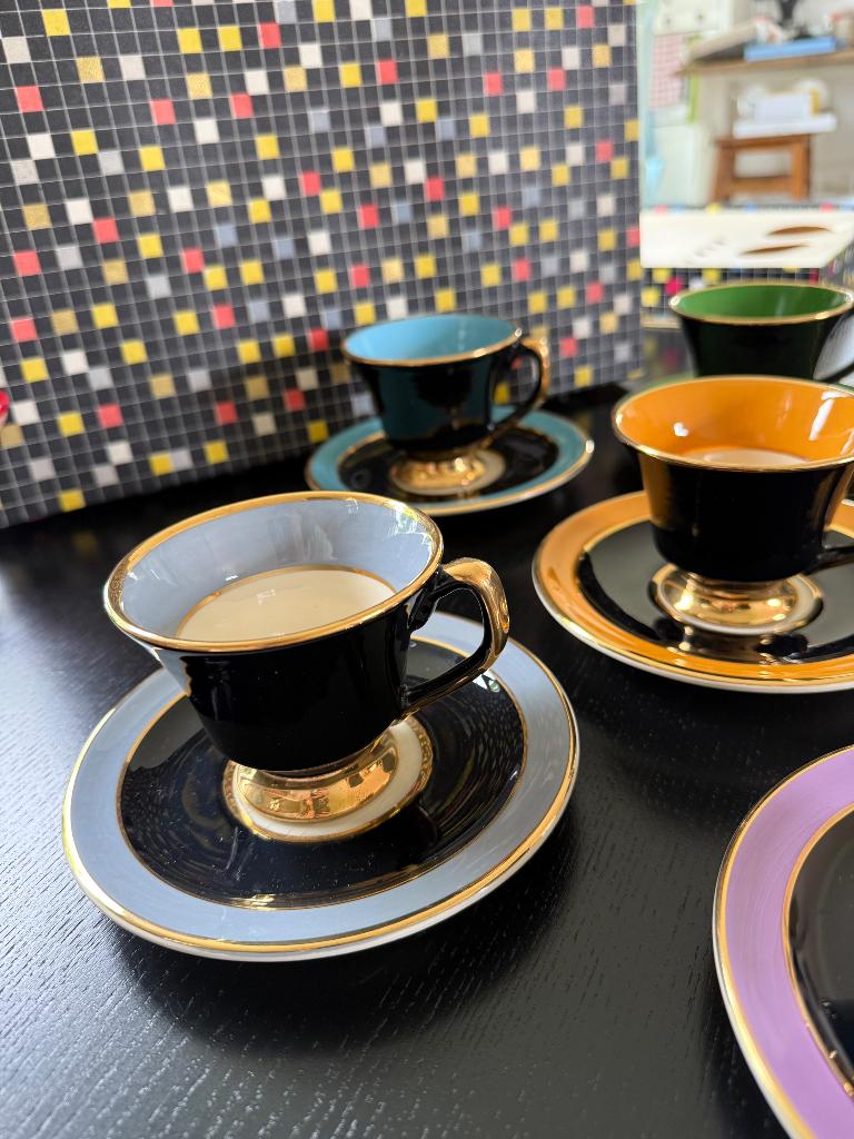 Prachtige vintage servies, Antiek en Kunst, Antiek | Servies compleet, Ophalen of Verzenden