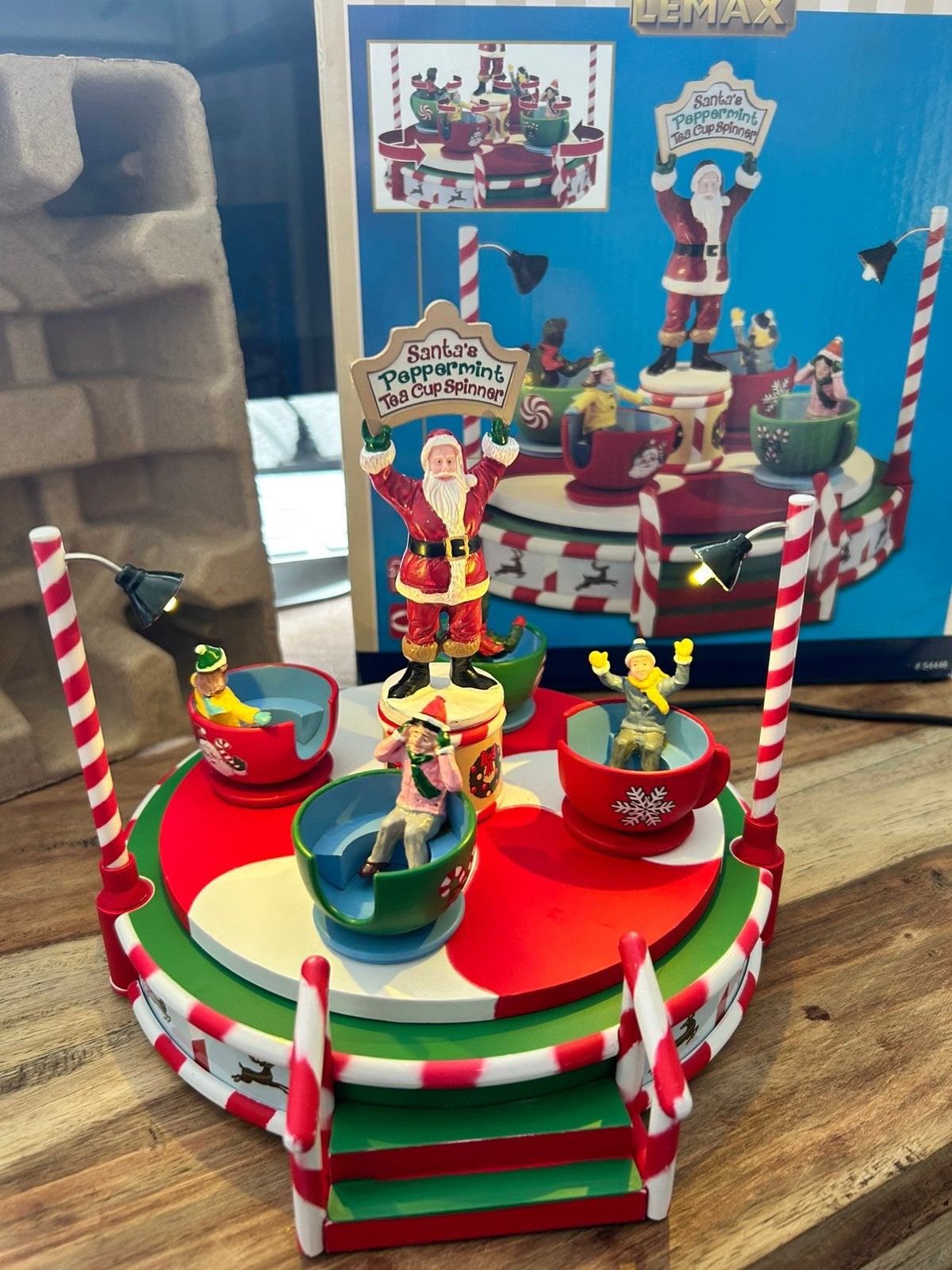 Lemax tea cup spinner - nieuw, Diversen, Kerst, Ophalen, Nieuw