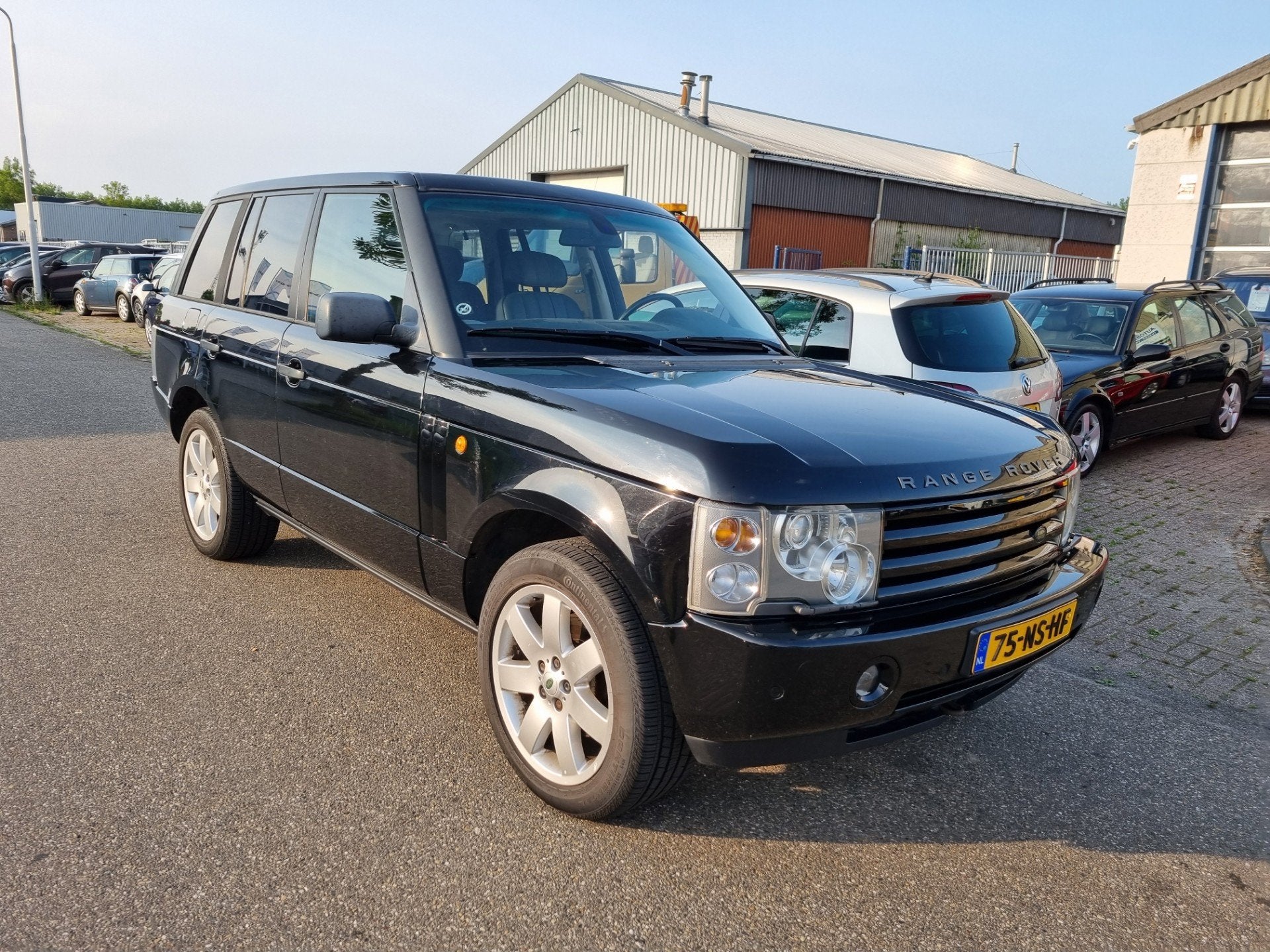 Land Rover Range Rover 4.4 V8 Vogue automaat NAV.+ Clima Bj:, Auto's, Automaat, 8 cilinders, Bi-Xenon koplampen, Zwart