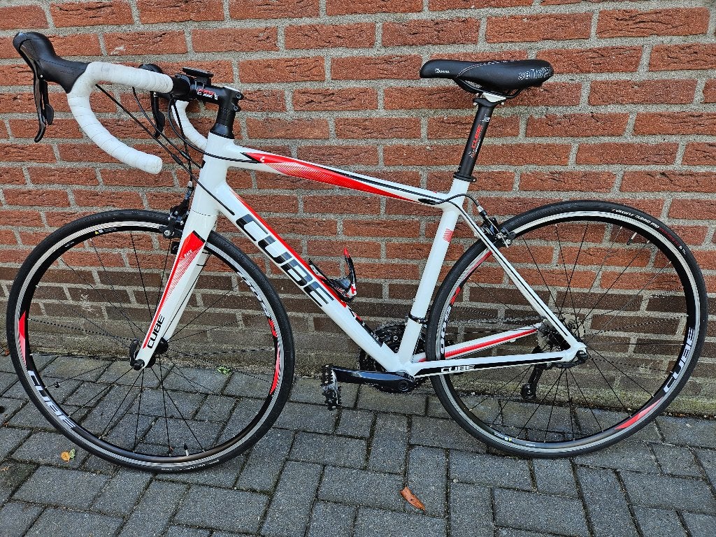 Cube Peloton maat 53, Fietsen en Brommers, Gebruikt, Velgrem, Aluminium, Meer dan 20 versnellingen