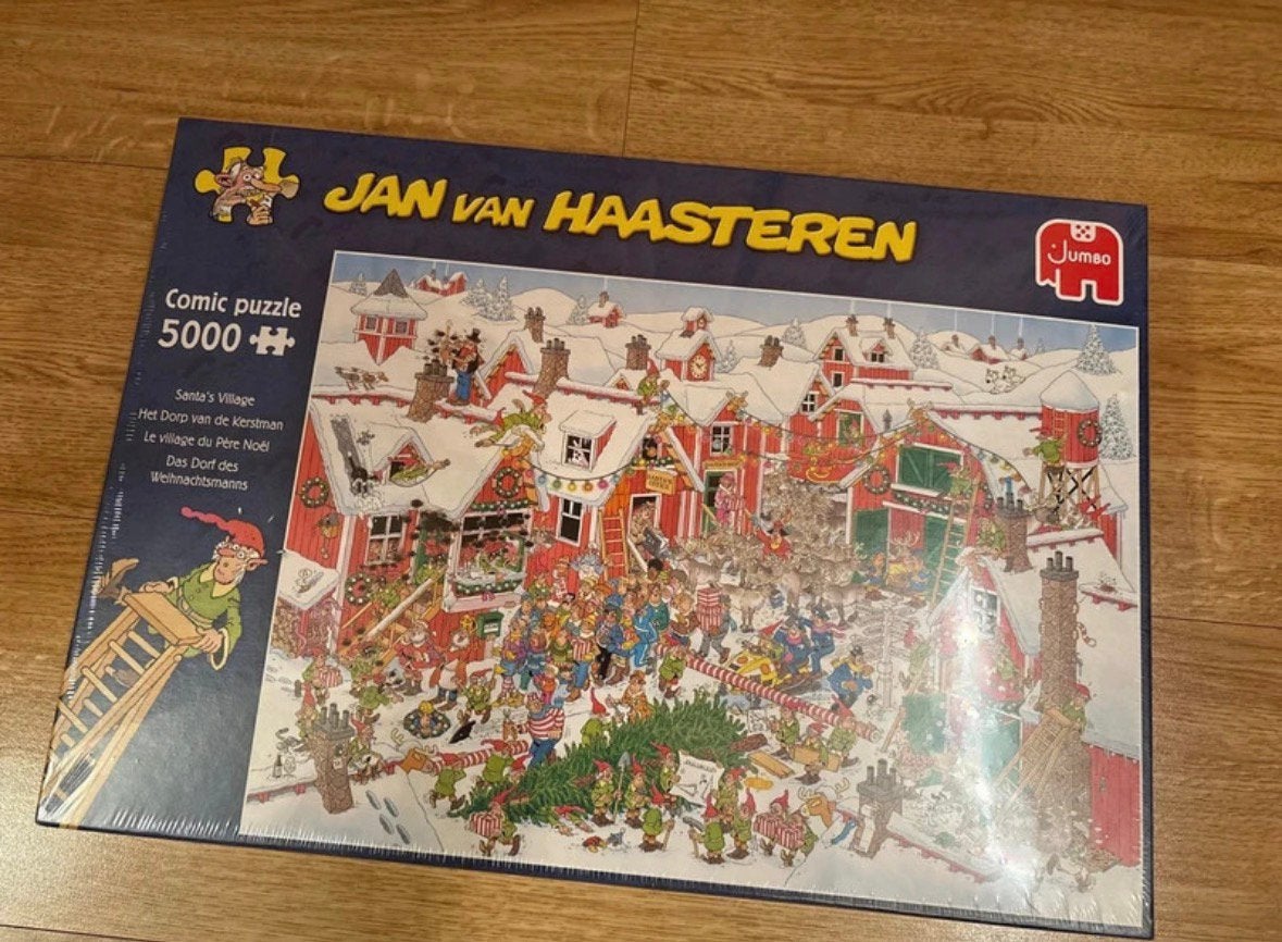 Jan van Haasteren puzzel Het dorp van de Kerstman 5000 stuks