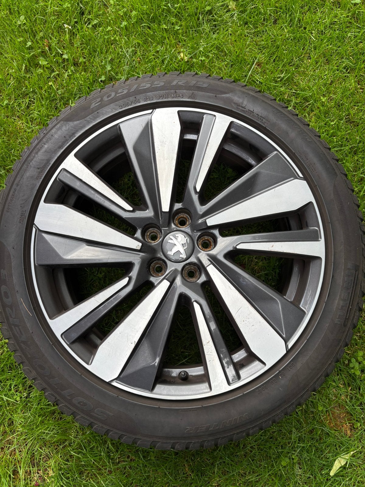 Peugeot velgen en winterbanden 3008/5008, Gebruikt, Velg(en), Personenwagen, Ophalen