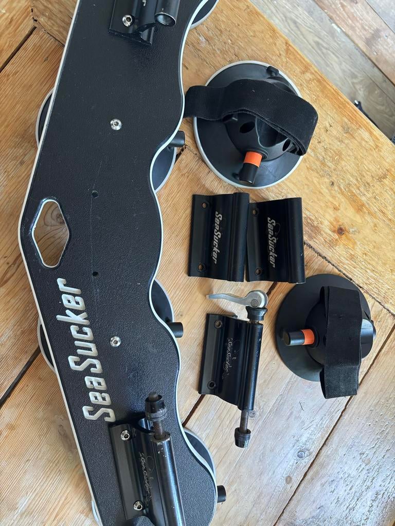 SeaSucker fietsendrager voor op het dak — te huur!, Auto diversen, Ophalen, 2 fietsen, Gebruikt, Dakdrager