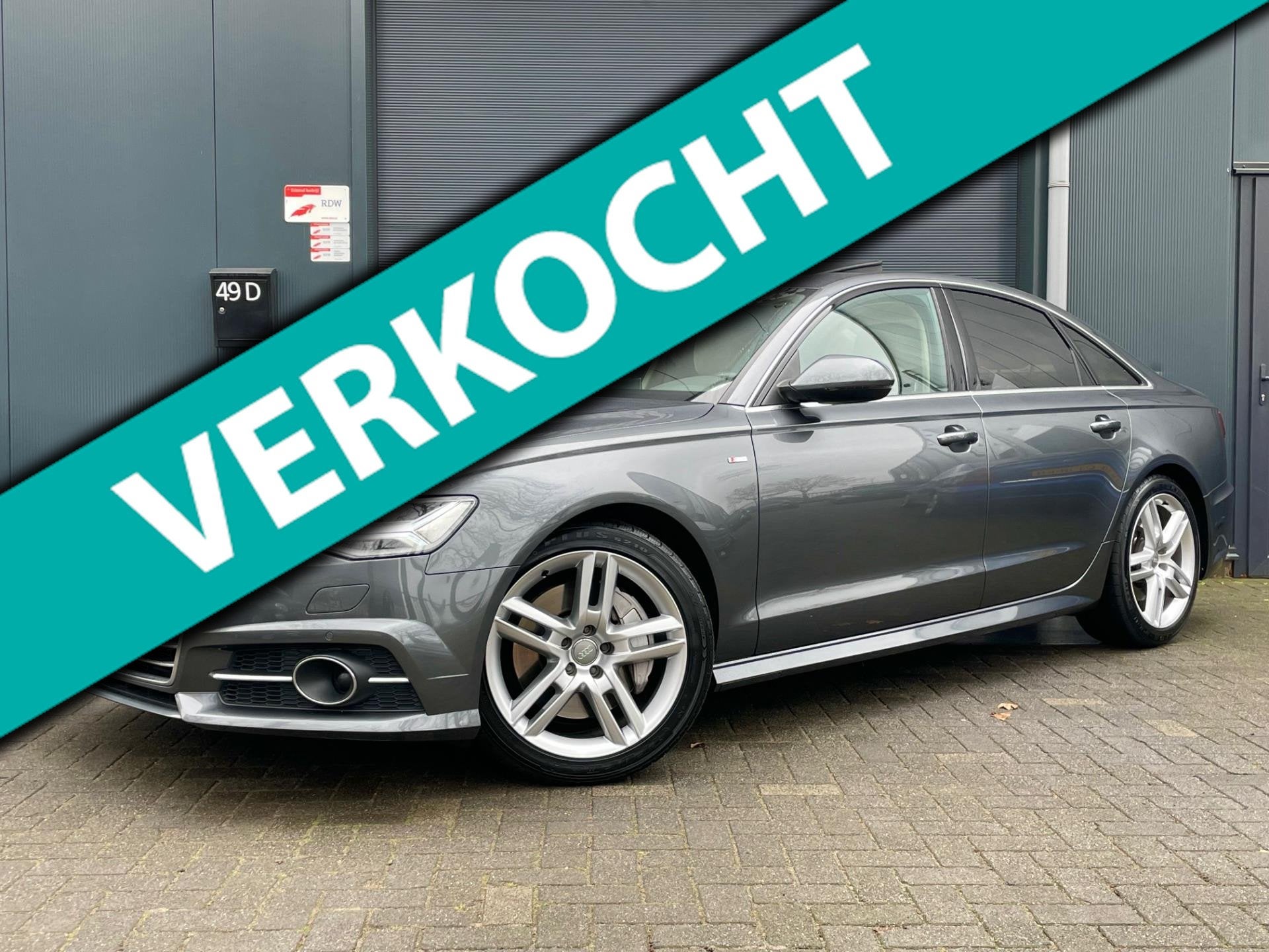 Audi A6 Limousine 3.0 TDI BiT quattro S-line KEYLESS LUCHTVE, Auto's, Automaat, Gebruikt, 320 pk, Leder