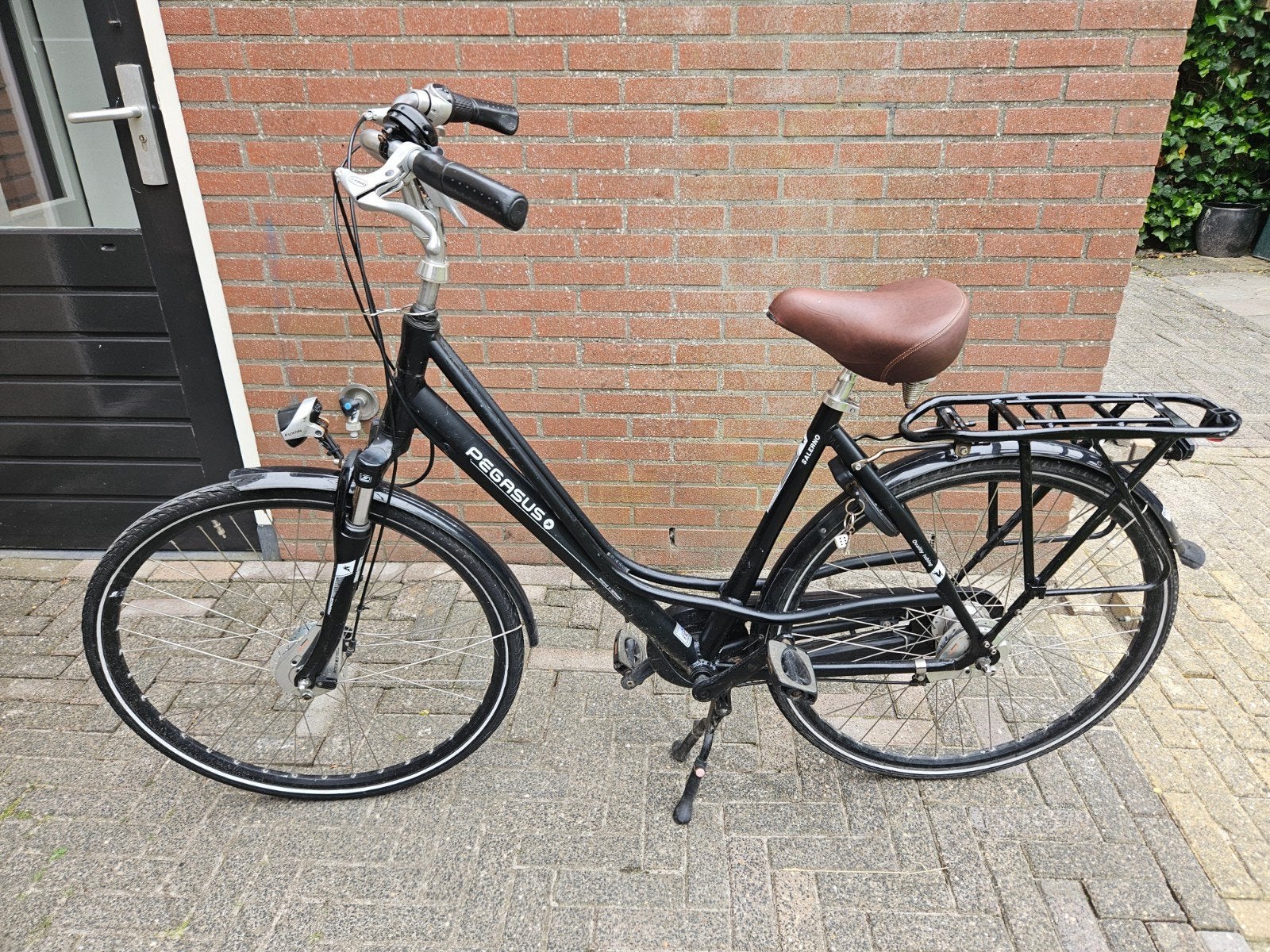 Pegasus Salerno Damesfiets - Framemaat 53, Gebruikt, Versnellingen, 50 tot 53 cm, Schijfrem