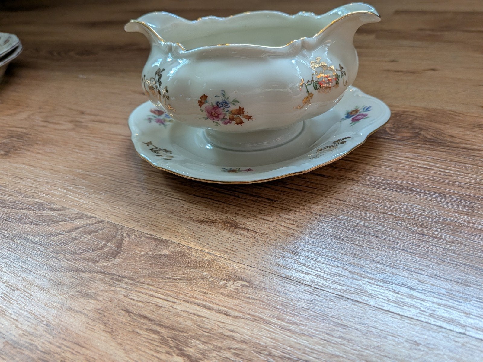 Vintage Porseleinen Sauskom J. Kronester Bavaria, Verzenden