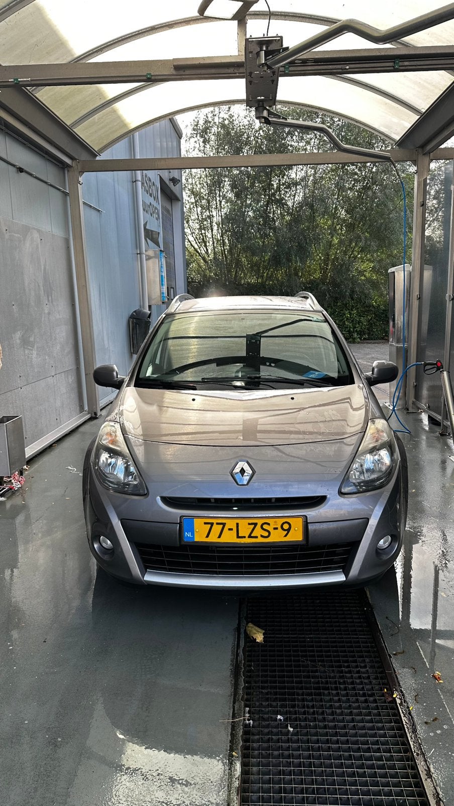 Renault Clio 1.2 16V 55KW Estate 2010 Grijs Ruilen mogelijk., Auto's, Voorwielaandrijving, 535 kg, 74 pk, 4 cilinders