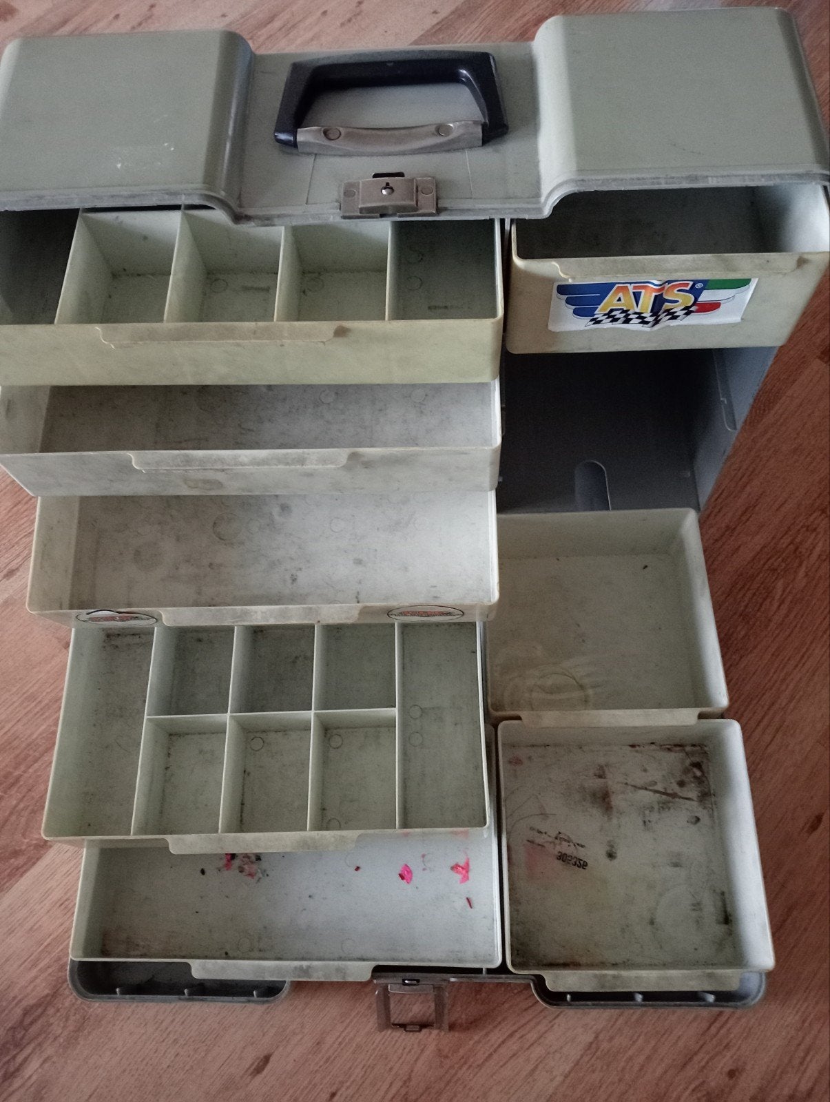 hobby koffer., Ophalen