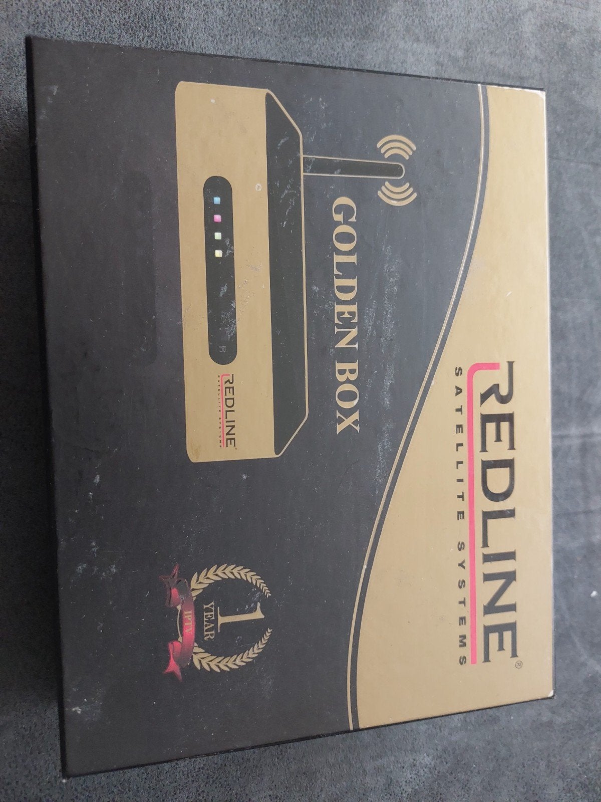 Redline Golden Box DVB Full HD 1080p Satellietontvanger, Ophalen of Verzenden, Zo goed als nieuw, Decoder