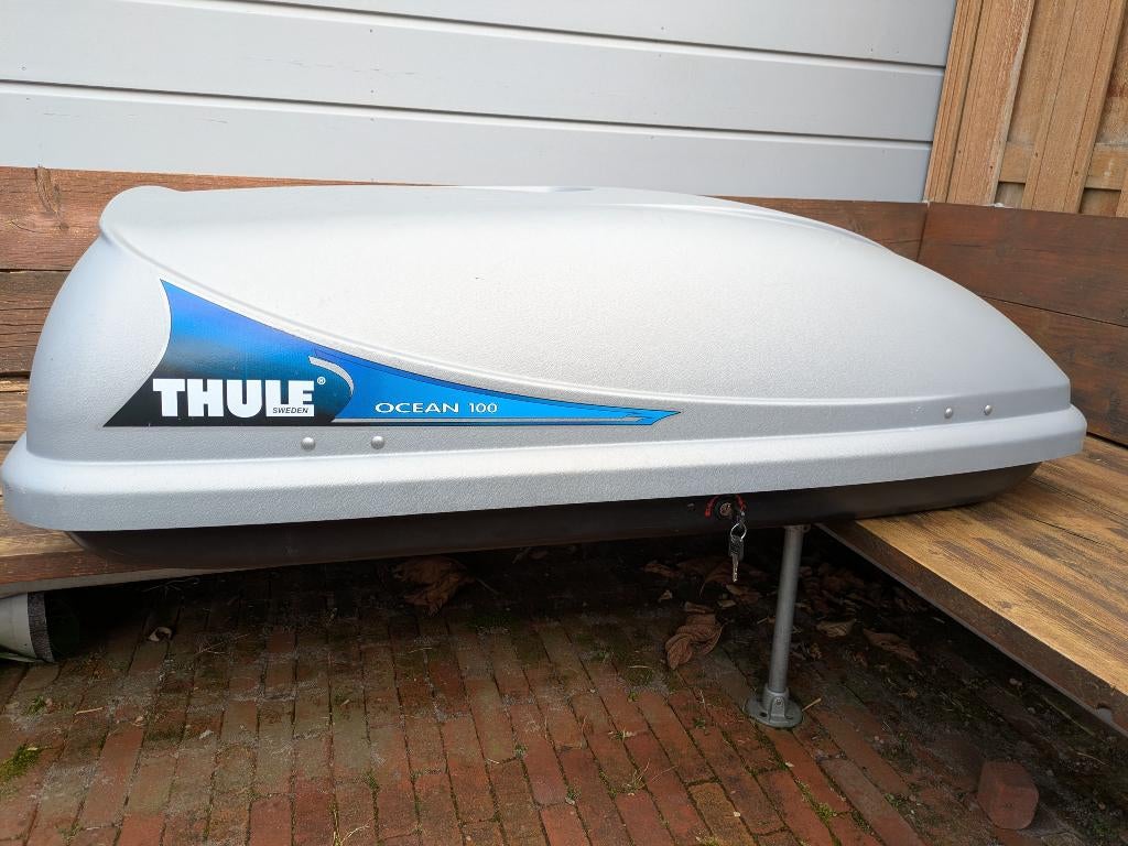 Te Huur: Thule Ocean 100 dakkoffer, Auto diversen, Dakkoffers, Ophalen, Zo goed als nieuw