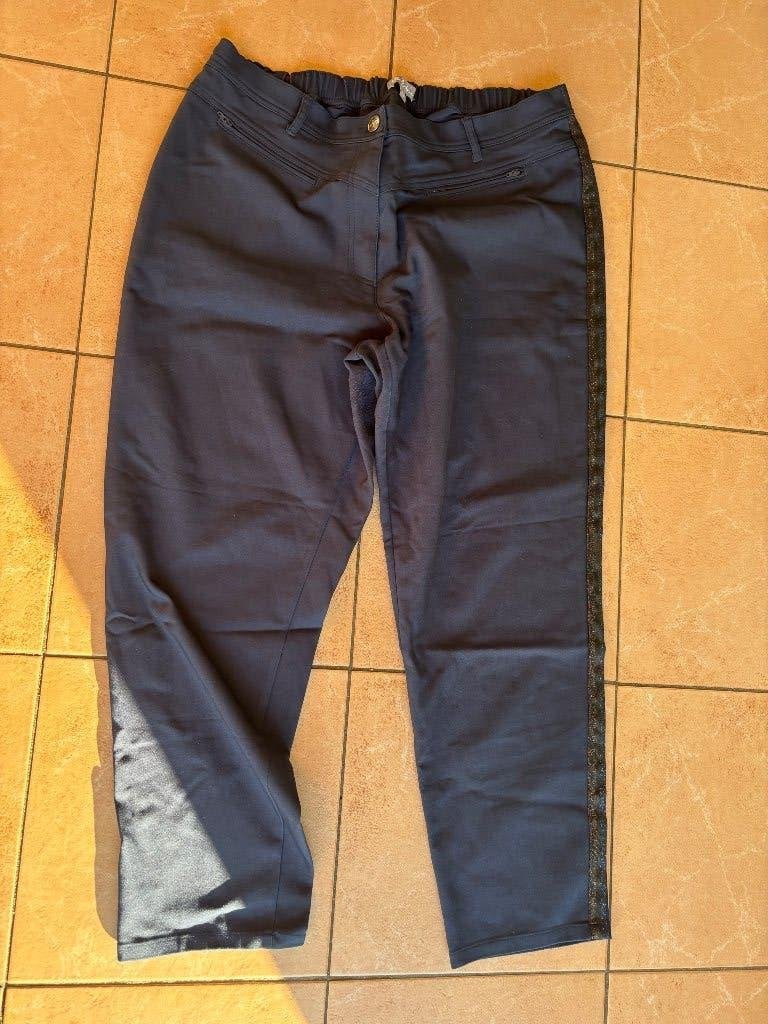 Ulla popken broek blauw mt 50, Kleding | Dames, Blauw, Ulla Popken, Ophalen of Verzenden, Gedragen