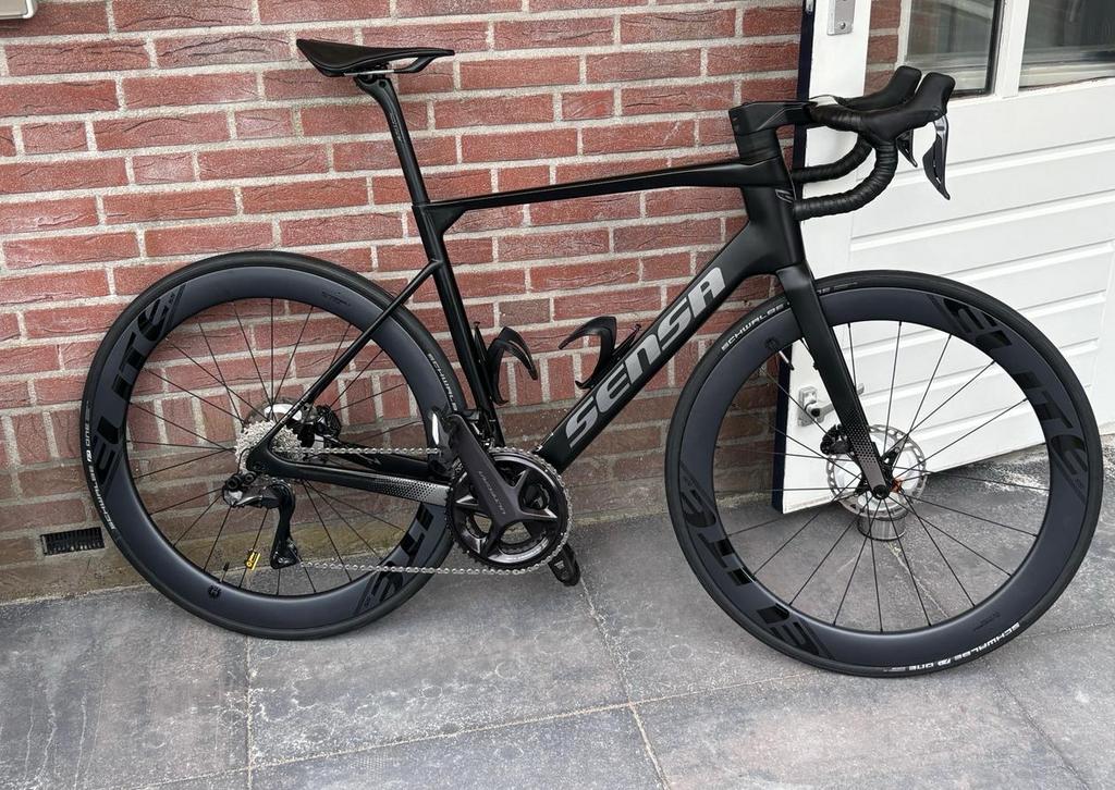 Sensa Giulia GF (55) 105 Di2 en carbon wielen, Overige merken, 28 inch, Carbon, Heren