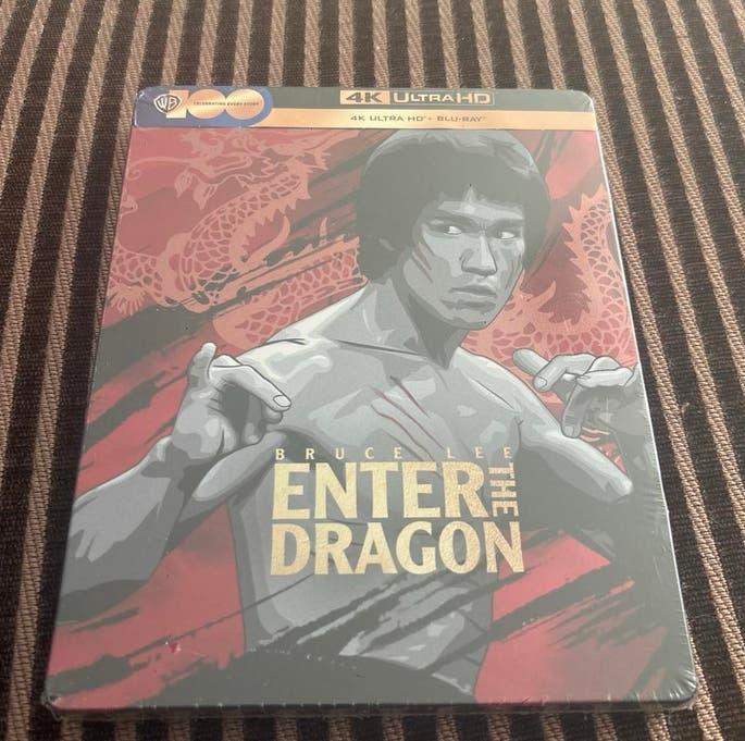 Enter the Dragon 4K Ultra HD+Blu-ray Steelbook Import Italië, Ophalen of Verzenden, Nieuw in verpakking, Actie