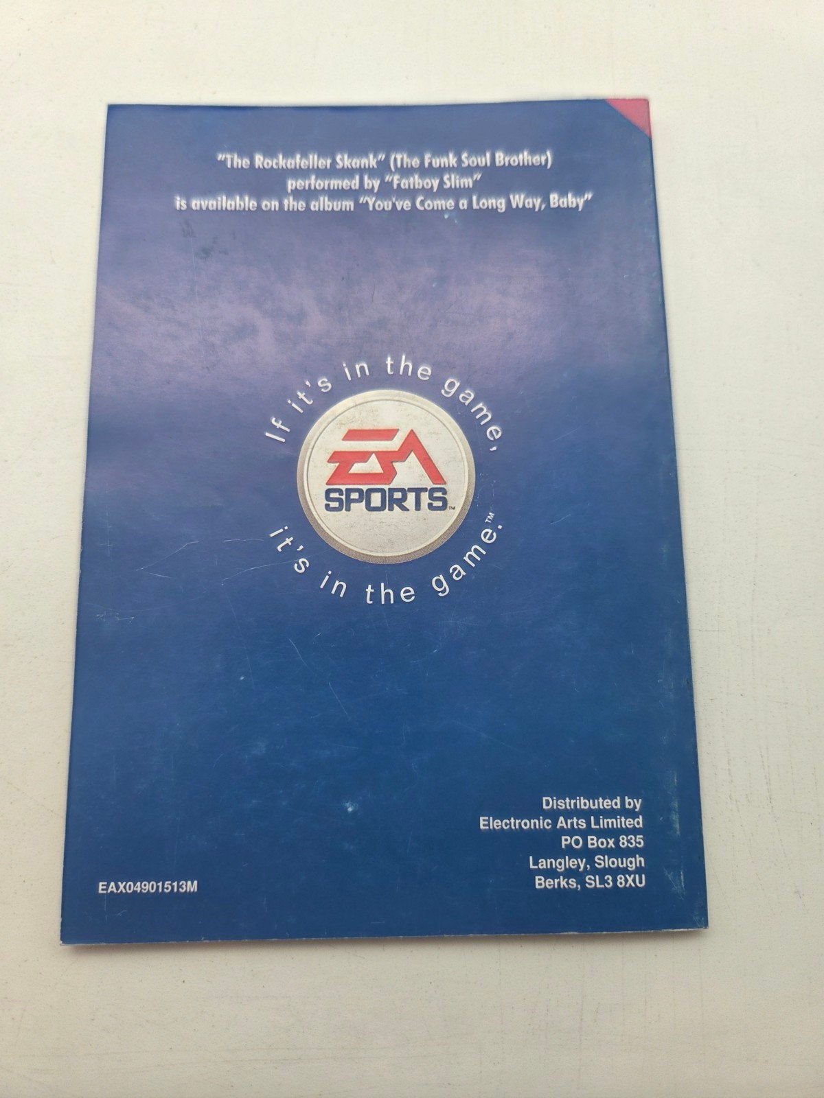 FIFA 99 Handleiding Nintendo 64 (N64) - EA Sports, Spelcomputers en Games, Games | Nintendo 64, Gebruikt, Electronic Arts, EA Swiss Sàrl, Place du Molard 8, 1204 Genève, Zwitserland