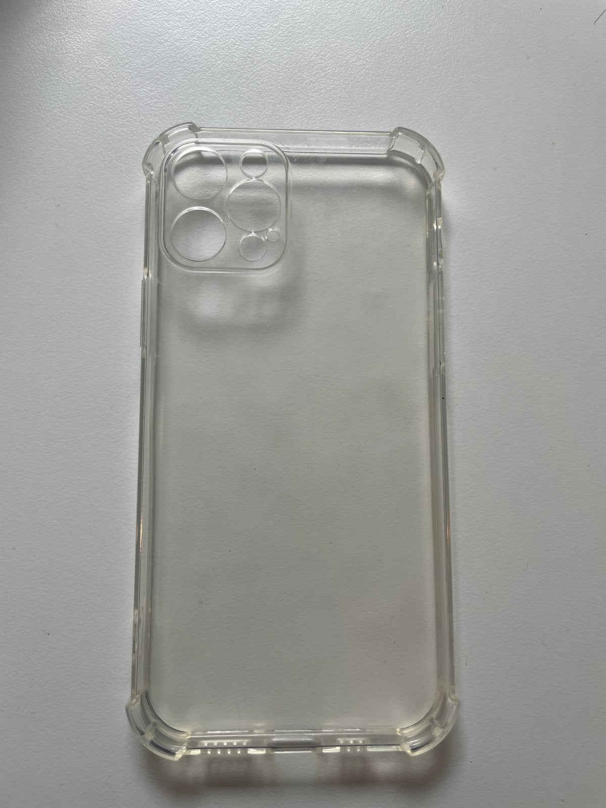 Gebruikt hoesje voor iPhone 12 Pro - Transparant, Gebruikt, Ophalen of Verzenden, IPhone 12 Pro, Hoesje of Tasje