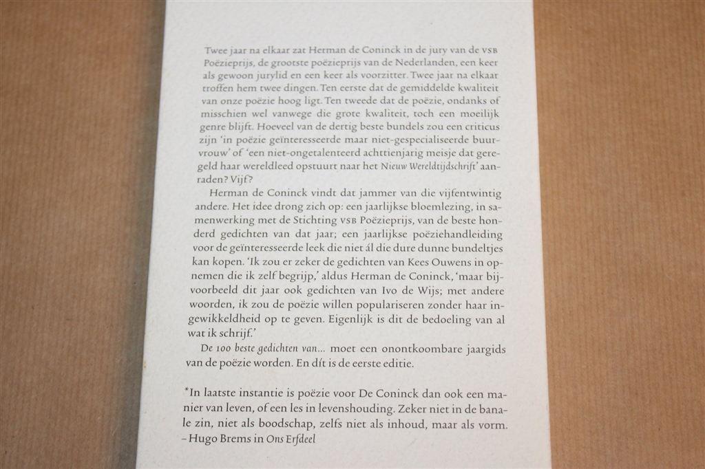 De 100 Beste Gedichten van 1996 — Herman de Coninck, Ophalen of Verzenden, Gelezen