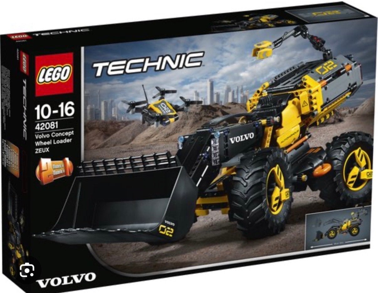 Lego Technic 42081 VOLVO Concept Wheel Loader ZEUX, Ophalen of Verzenden, Zo goed als nieuw, Lego