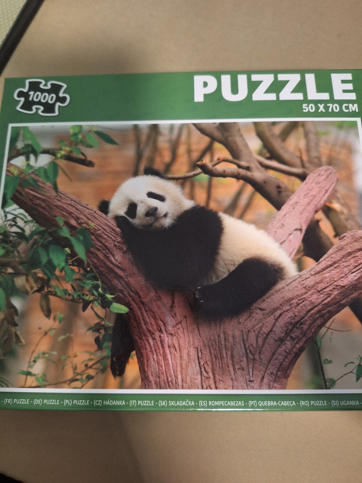 Puzzel 1000 stukjes 1x gemaakt compleet, Ophalen, 500 t/m 1500 stukjes, Zo goed als nieuw, Legpuzzel