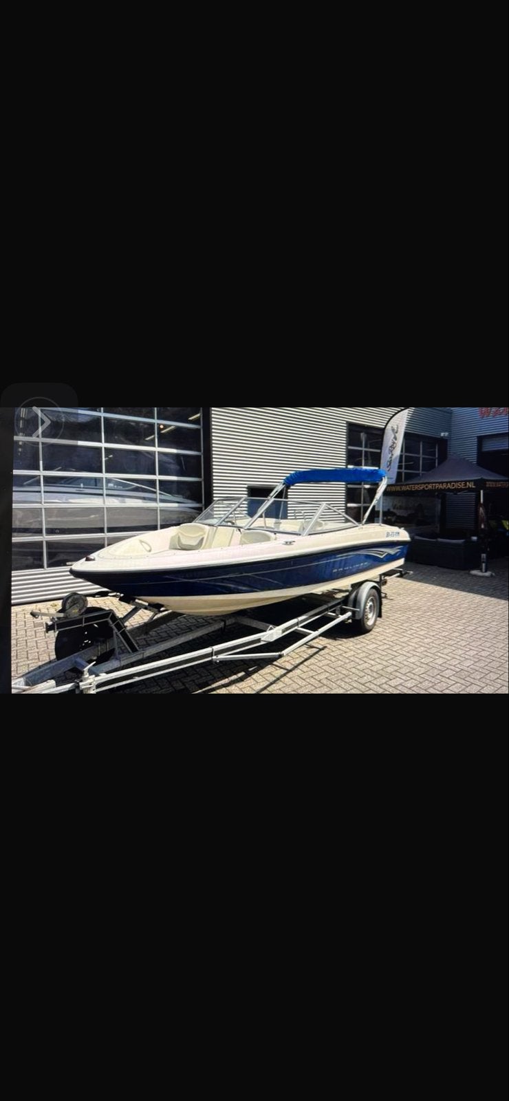 Bayliner speedboot met trailer, Ophalen, Gebruikt, Binnenboordmotor, Tot 1.00 meter