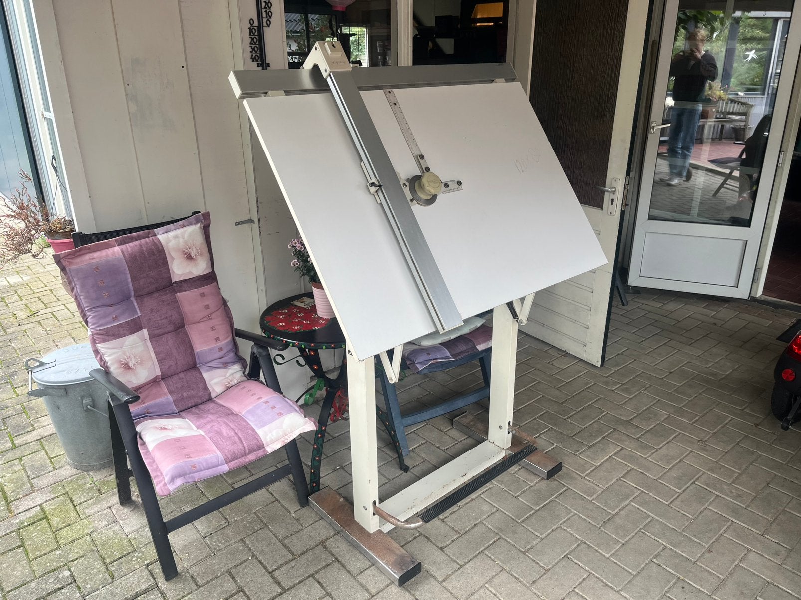Hobby tafel met tekenmachine 120x80cm, Ophalen of Verzenden, Zo goed als nieuw, Overige typen