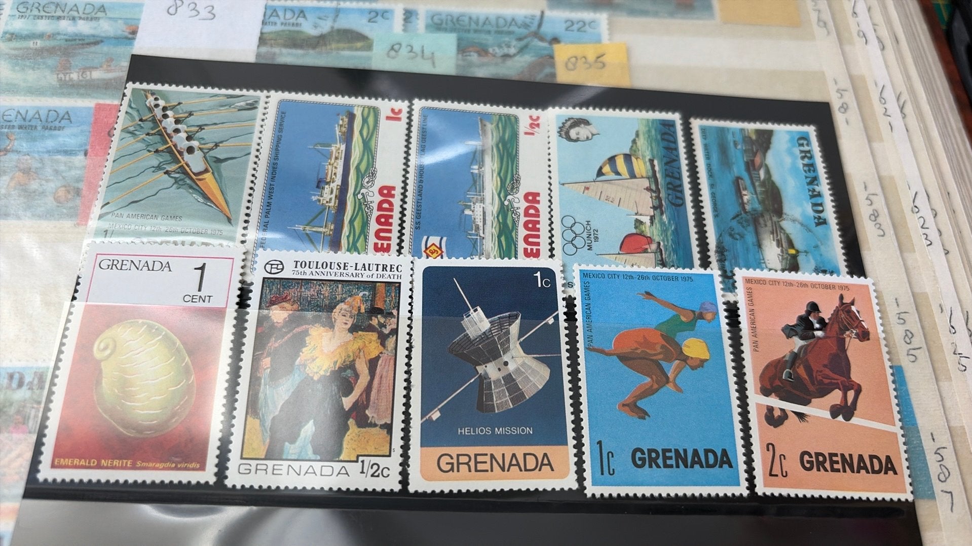 Mooie postfrisse postzegels Grenada, Verzenden, Overige landen