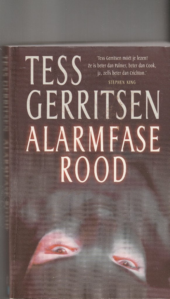 Alarmfase rood tess gerritsen 350 blz, Ophalen of Verzenden, Zo goed als nieuw
