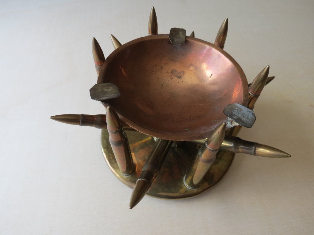 Bijzondere asbak, Verzamelen, Militaria | Tweede Wereldoorlog, Ophalen of Verzenden, Landmacht, Nederland, Kunstobject