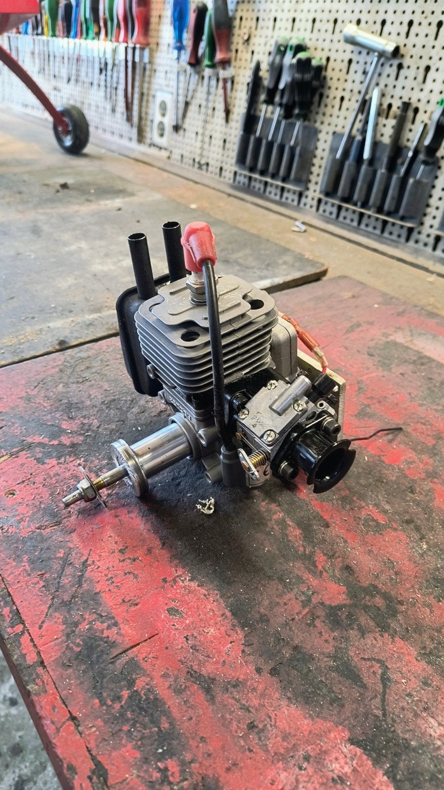 RC Model Vliegtuig Motor - Gebruikt, Overige merken, Gebruikt, Ophalen of Verzenden, Groter dan 1:32