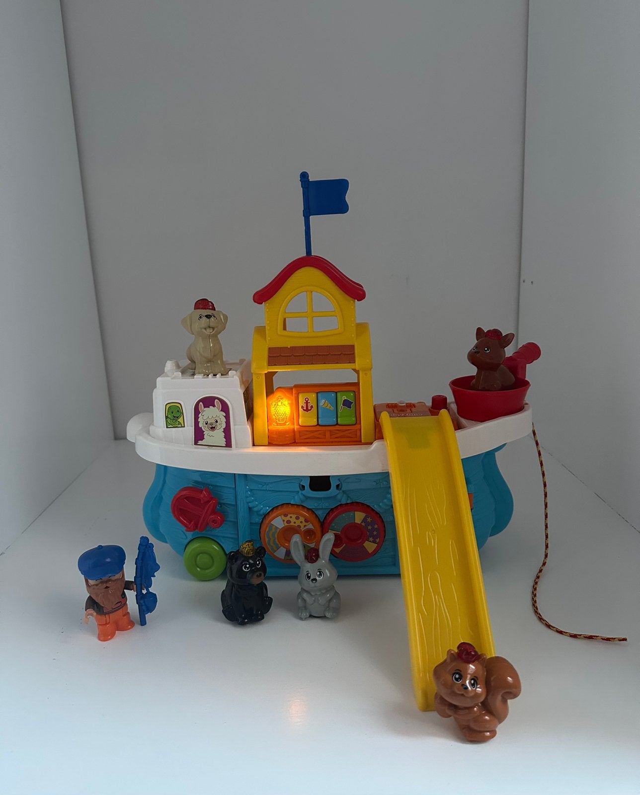 Vtech dierenboot, Ophalen of Verzenden, Zo goed als nieuw, 6 maanden tot 2 jaar