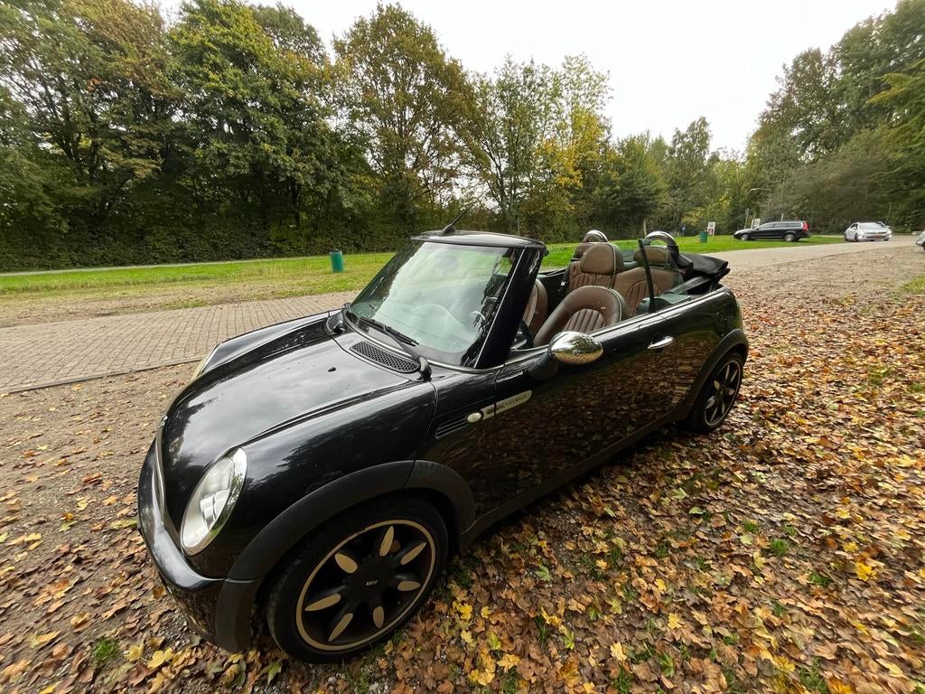 Mini Cabrio 1.6 16V Cooper Cabrio Sidewalk, Nieuwe APK, Auto's, Mini, Voorwielaandrijving, 4 cilinders, Cabriolet, 4 stoelen